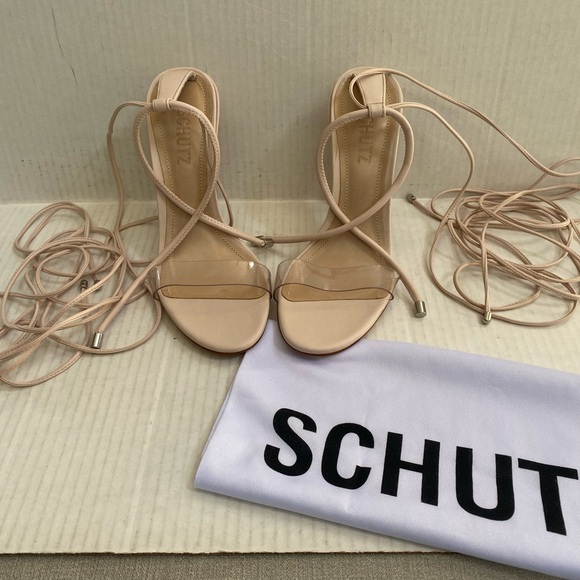 Jessie Vinyl & Nappa Leather Sandal NWT Size 6.5 Revolve - Picture 4 of 10